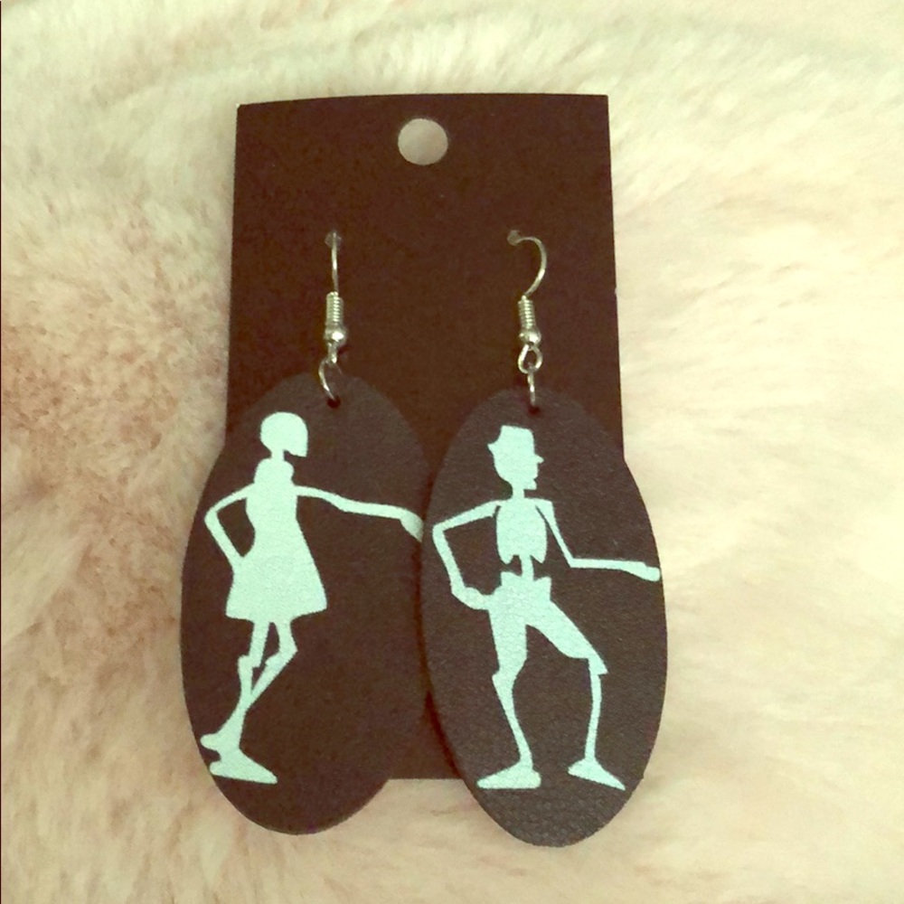 Skeleton earrings